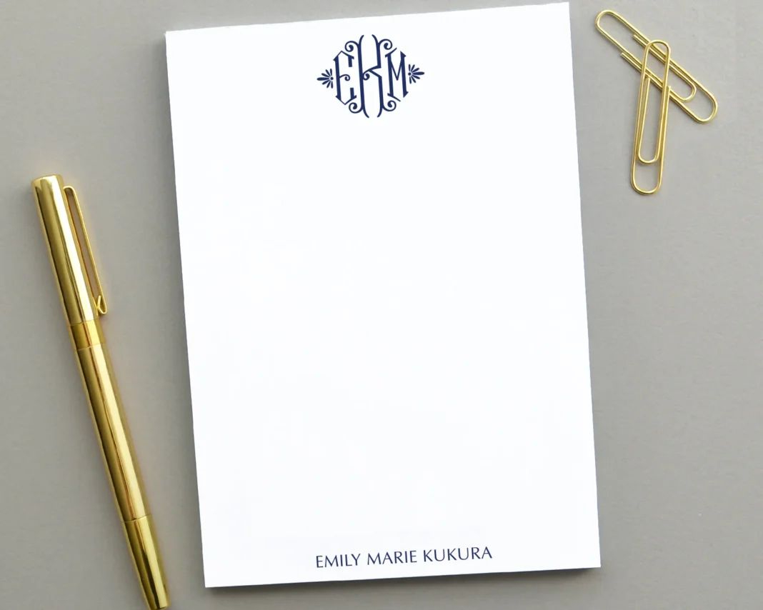 Find the Charm of Custom Notebook pad as Personalized Gifts