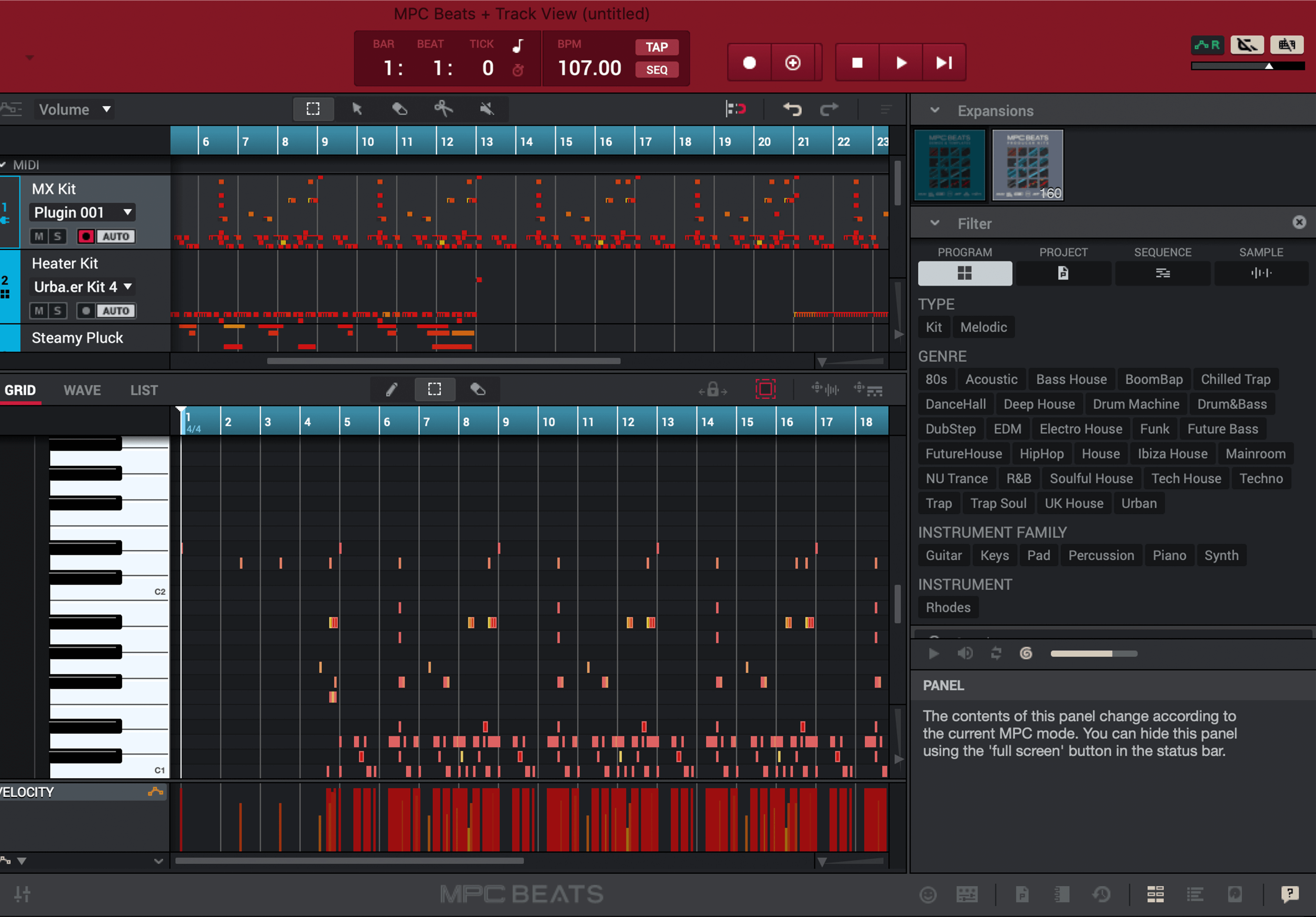 Use SFV in MPC Beats