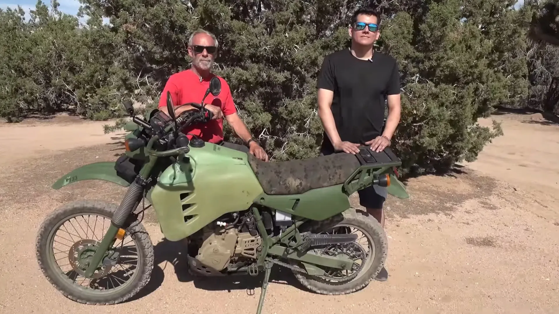 M1030 B2 Military Motorcycle.