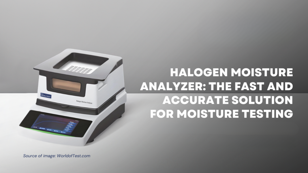 Halogen Moisture Analyzer