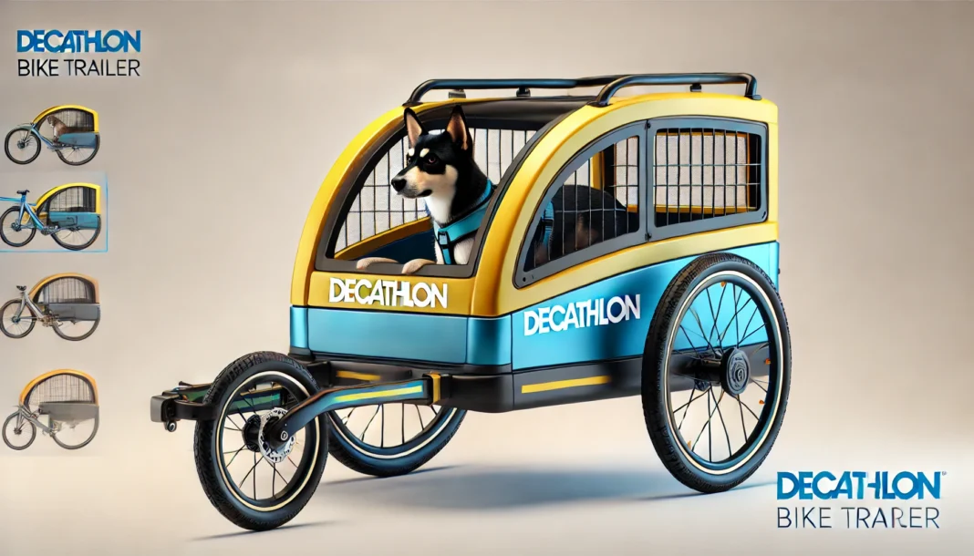 remorque vélo pour chien decathlon