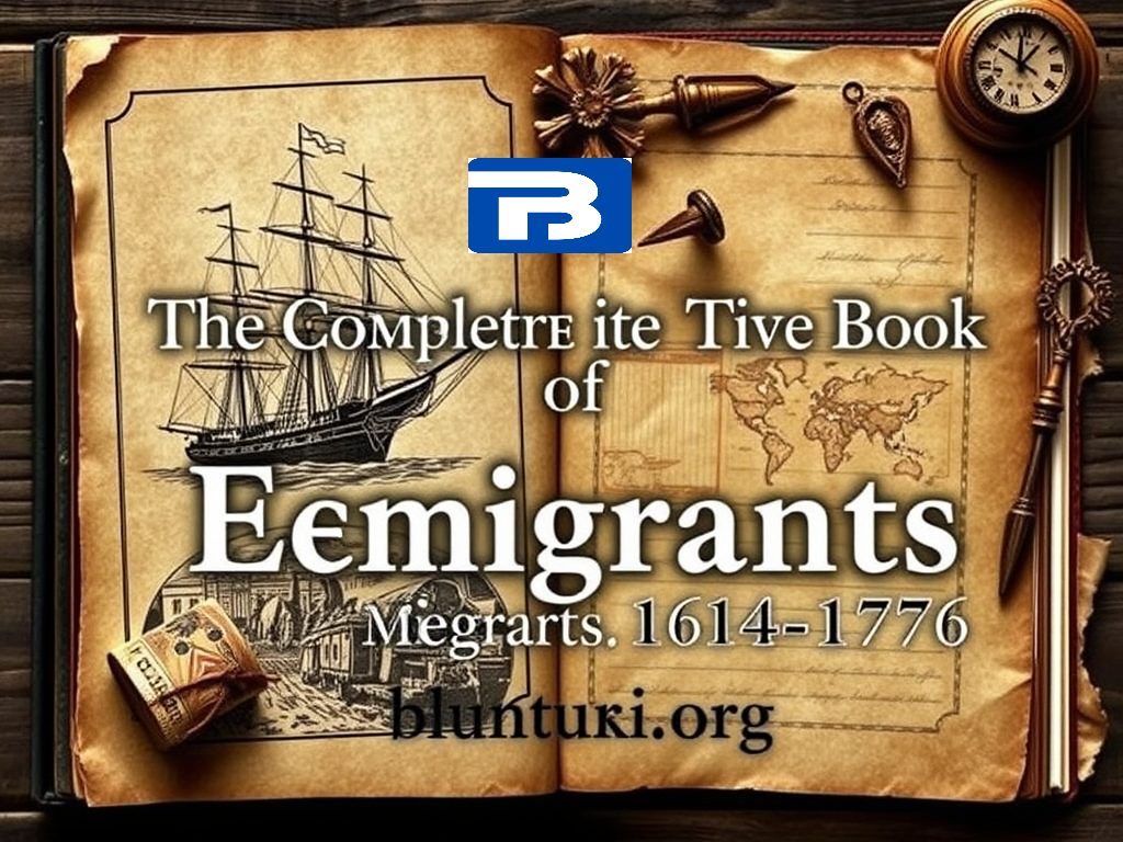 The Complete Book of Emigrants 1614-1776