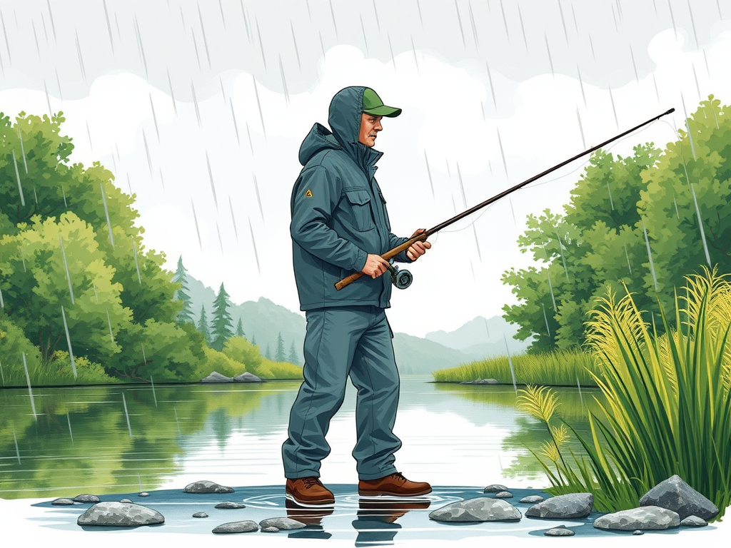 ensemble pluie pêche decathlon: confort et protection pour la pêche en france