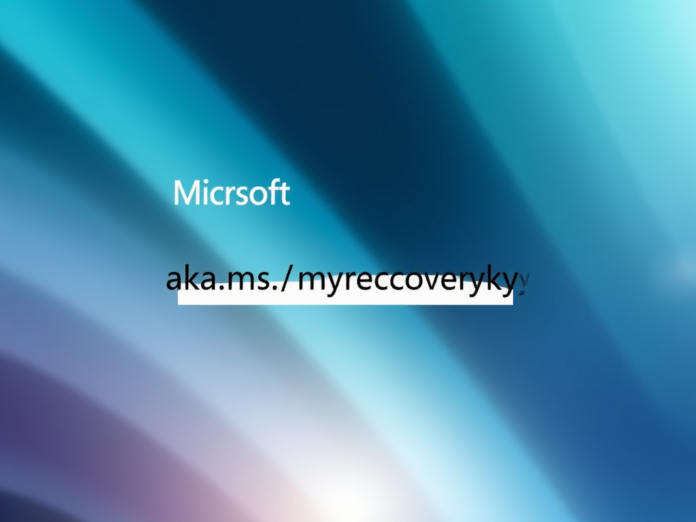 aka.ms/myrecoverykey