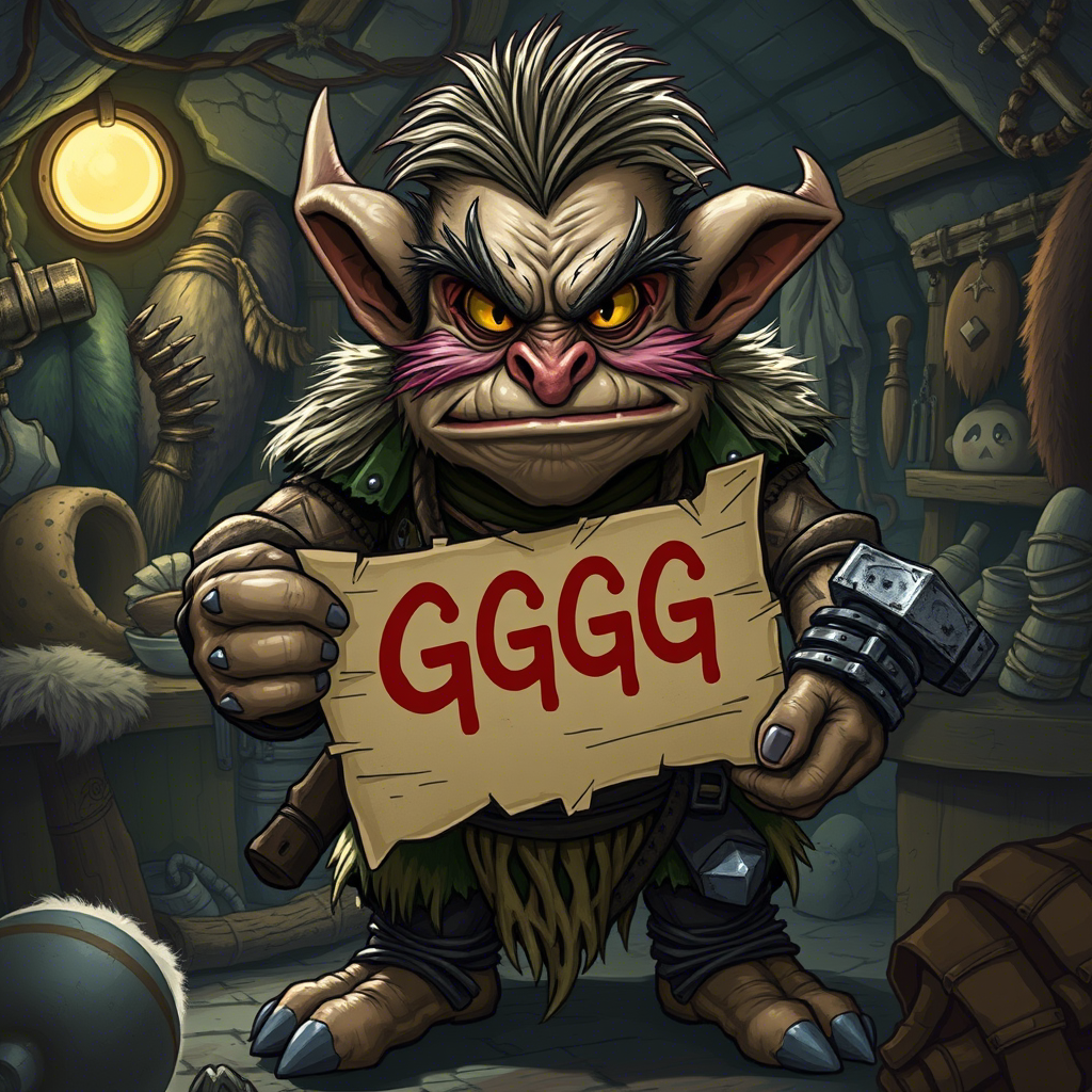 Bring Blorbo the Shrewd 25 Hobgoblin Hides GGGG
