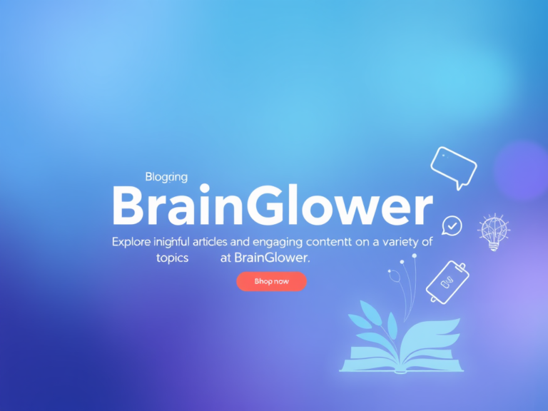 http://bit.ly/47rilyv​:​ Explore Insightful Articles and Engaging Content on a Variety of Topics at BrainGlower