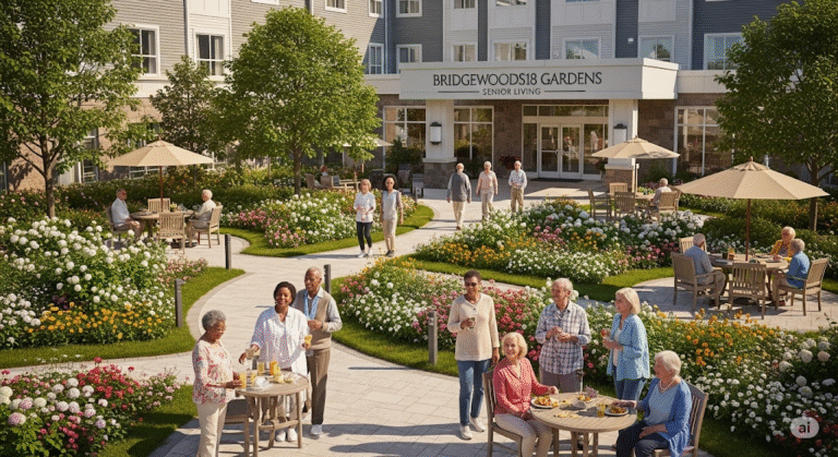 Embracing Grace: The Transformative Journey at bridgewoods18 Gardens Senior Living