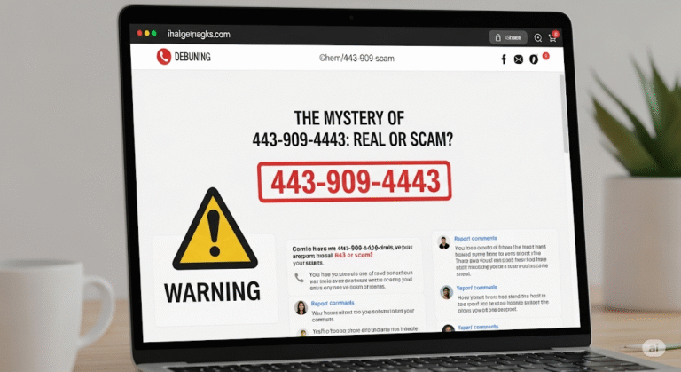 The Mystery of 443-909-4443: Real or Scam?
