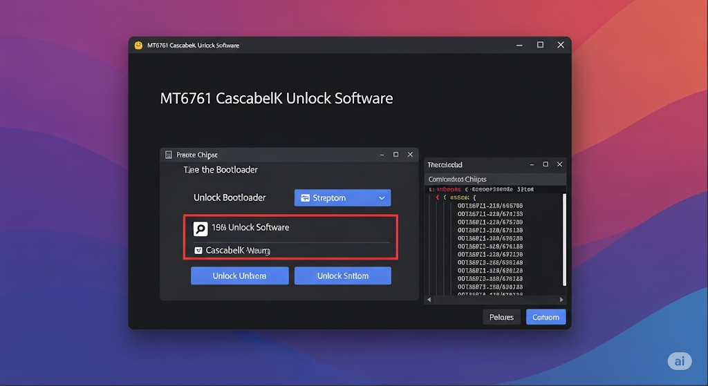 MT6761 Cascabelk Unlock Software