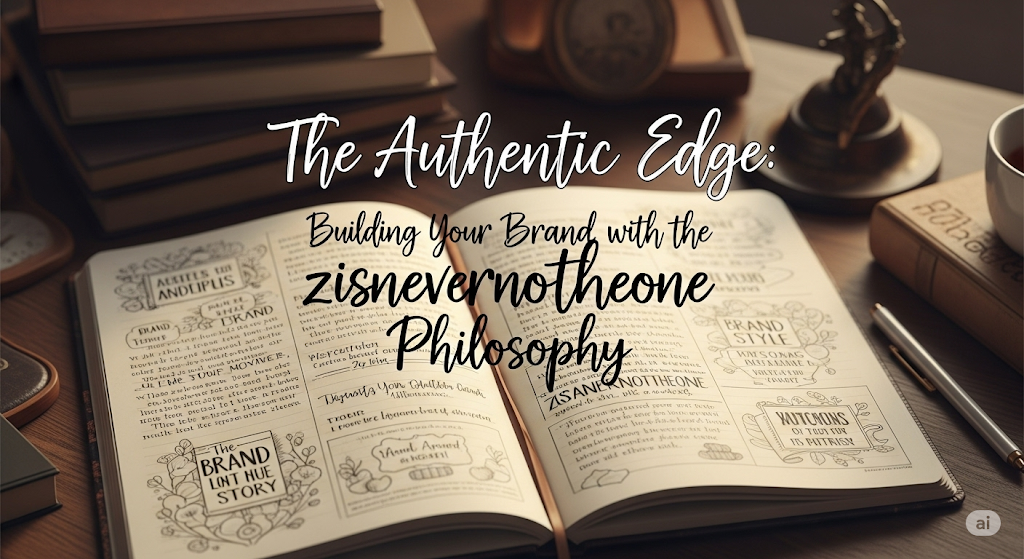 The Authentic Edge: Building Your Brand with the zisnevernottheone Philosophy