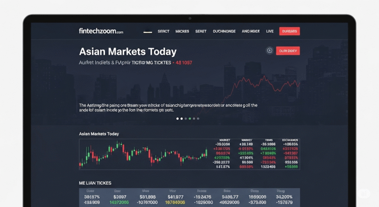 Fintechzoom.com Asian Markets Today