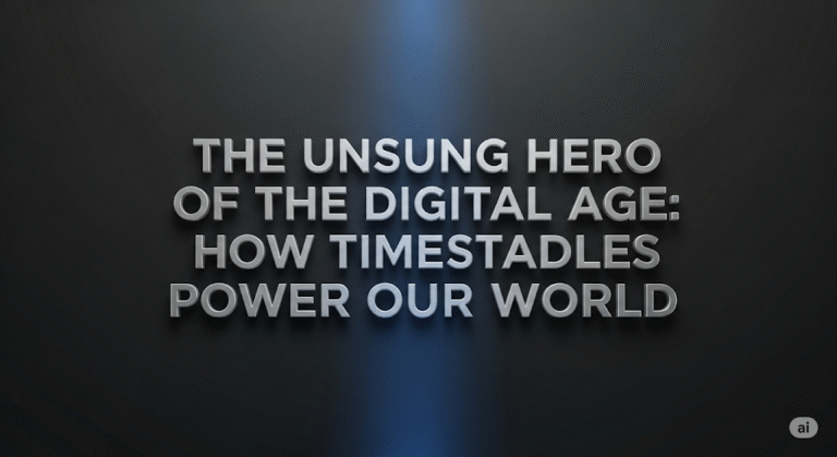 The Unsung Hero of the Digital Age: How timestadles Power Our World