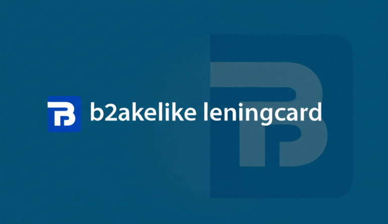 B2zakelijke Leningcard