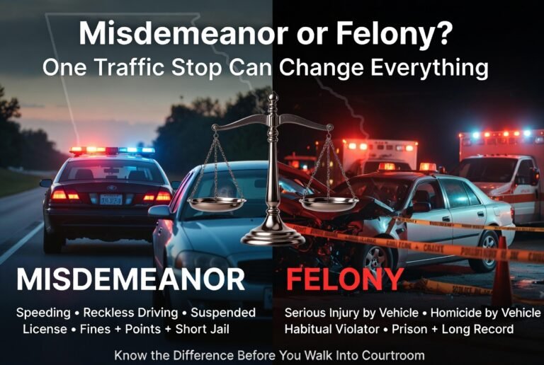 The Difference Between A Misdemeanor And A Felony Traffic Charge