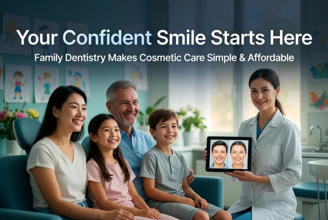 How Family Dentistry Makes Cosmetic Services More Accessible